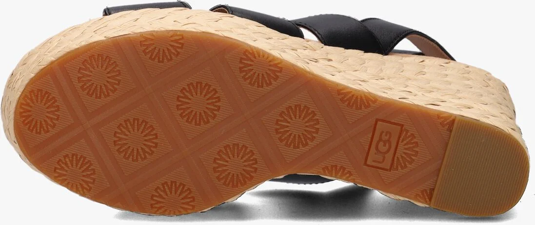 UGG zwarte ugg sandalen w careena