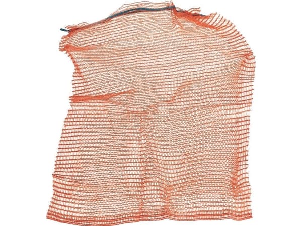 Raschel bag med snøring 42x60cm 15kg / Orange (100/2000/6000)