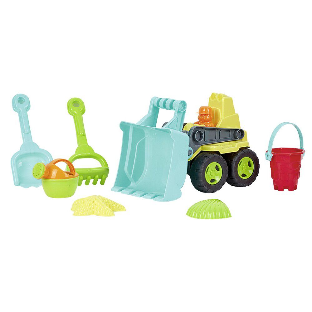 Set de plage camion et moule de plage x7