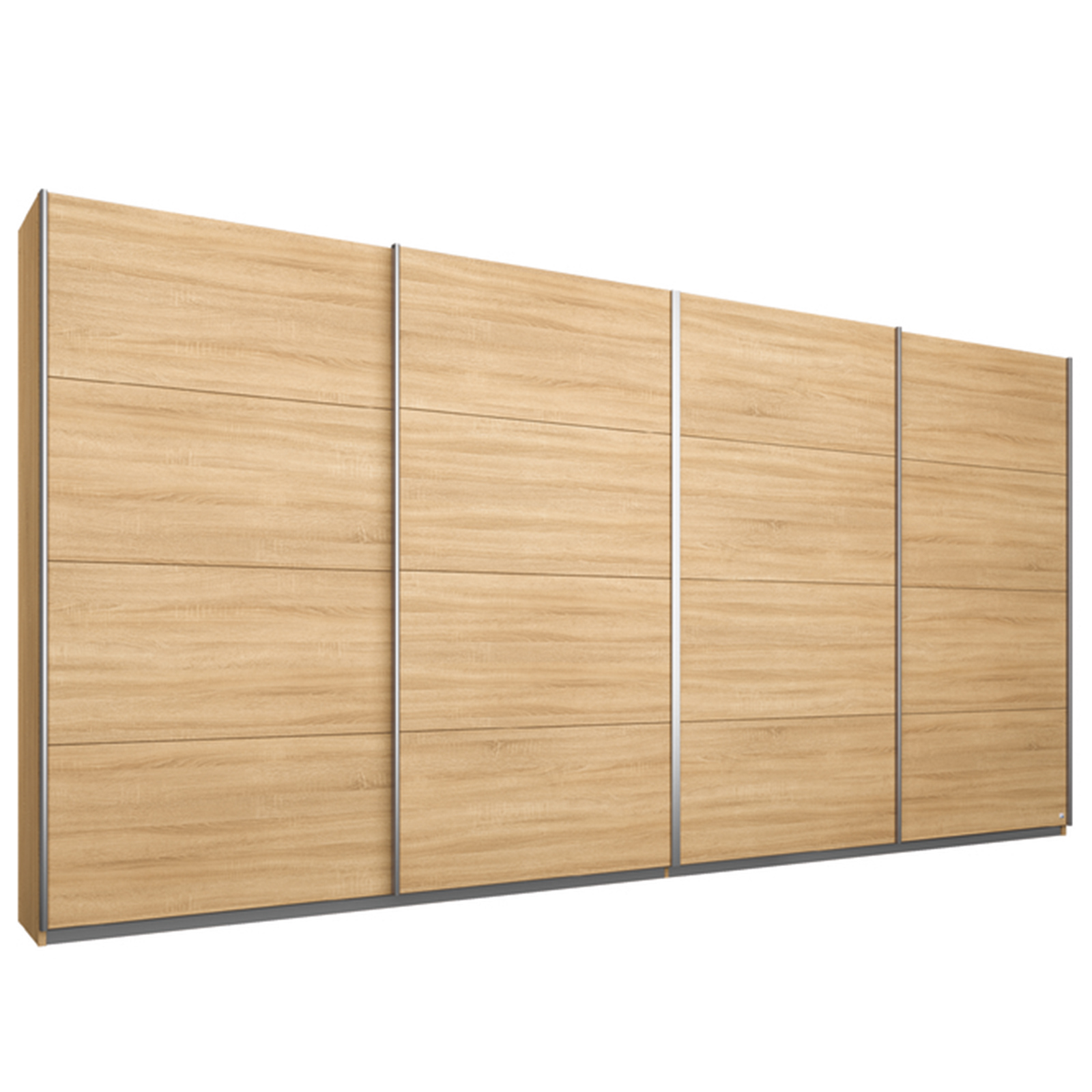 Schwebetürenschrank - Eiche Sonoma - 360x211 cm