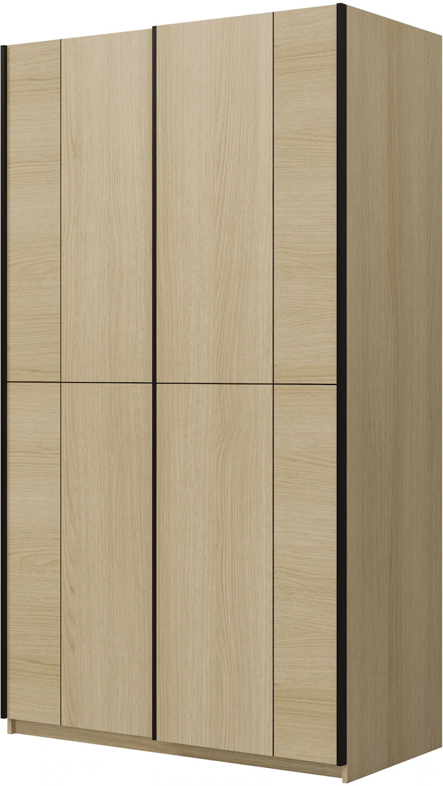 Home affaire Schiebetürenschrank »Cube Garderobenschrank incl.kompletter Innenausstattung« Moderner Kleiderschrank, Schiebetürenschrank, Garderobe