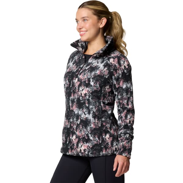 Sweat polaire COLUMBIA GLACIAL IV PRINT 1/2 ZIP SNOWDRIFT TIMBERWILD