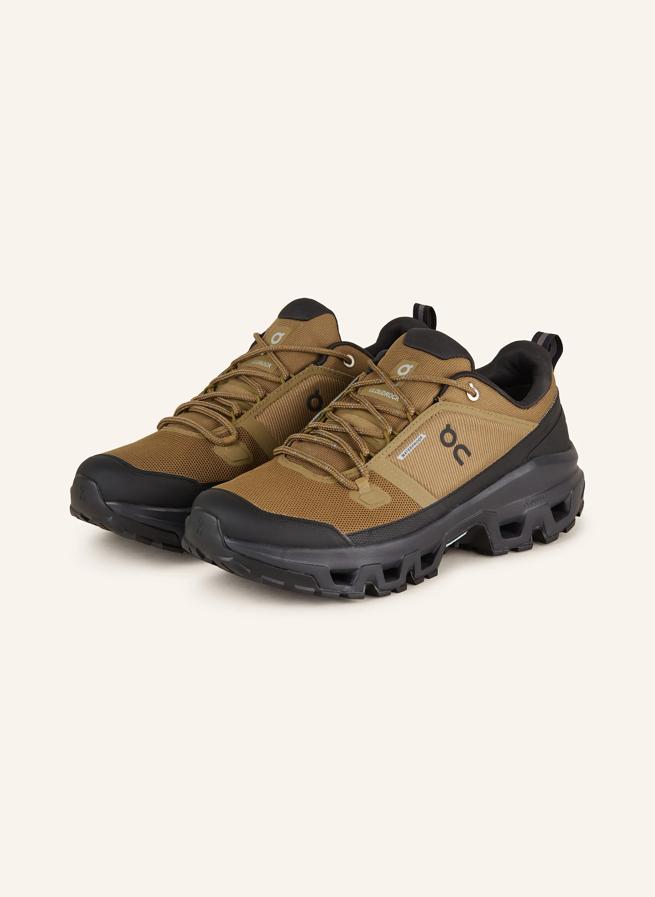 On Wanderschuhe CLOUDROCK LOW WP