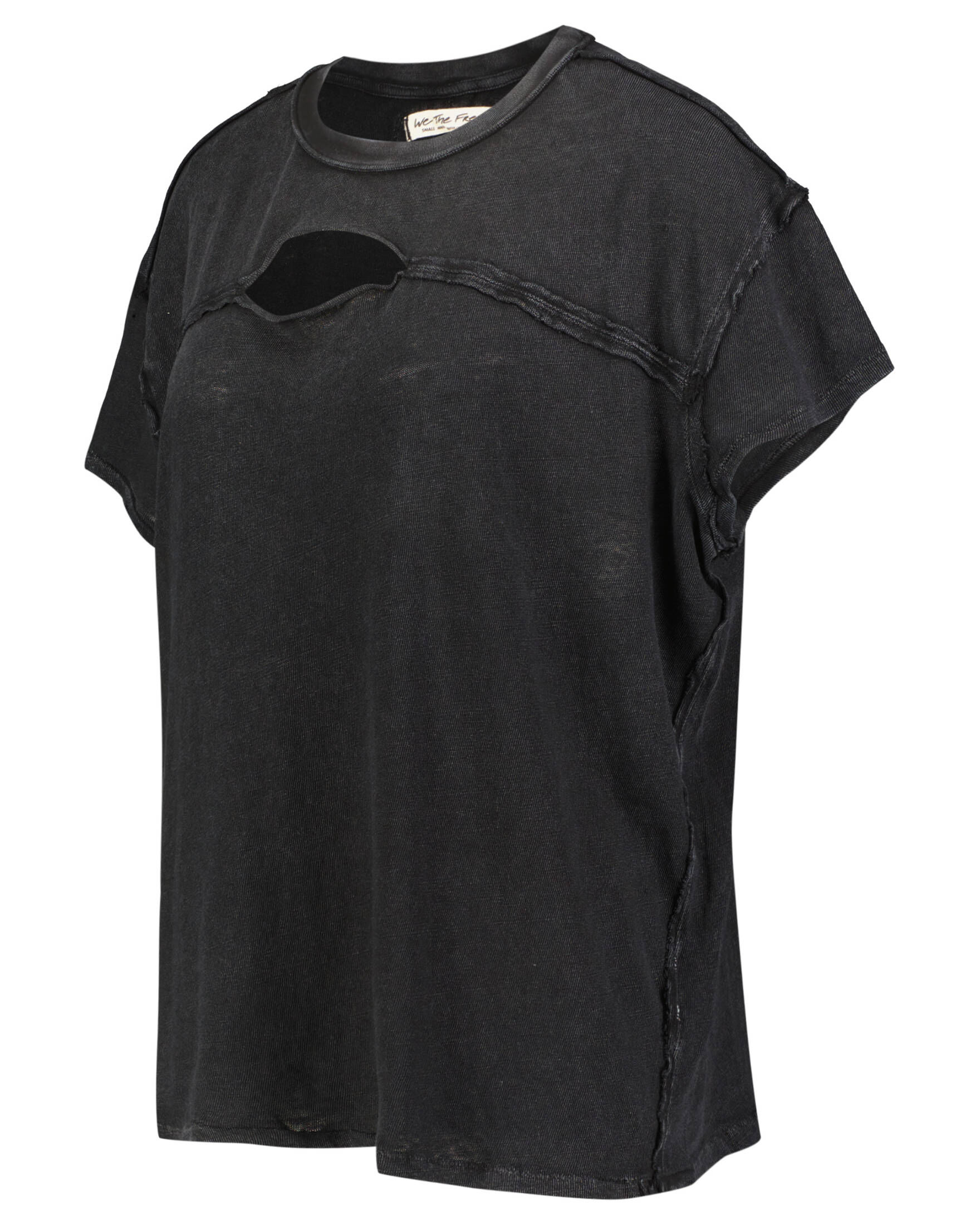 Free People| Damen Shirt CUT OUT Kurzarm