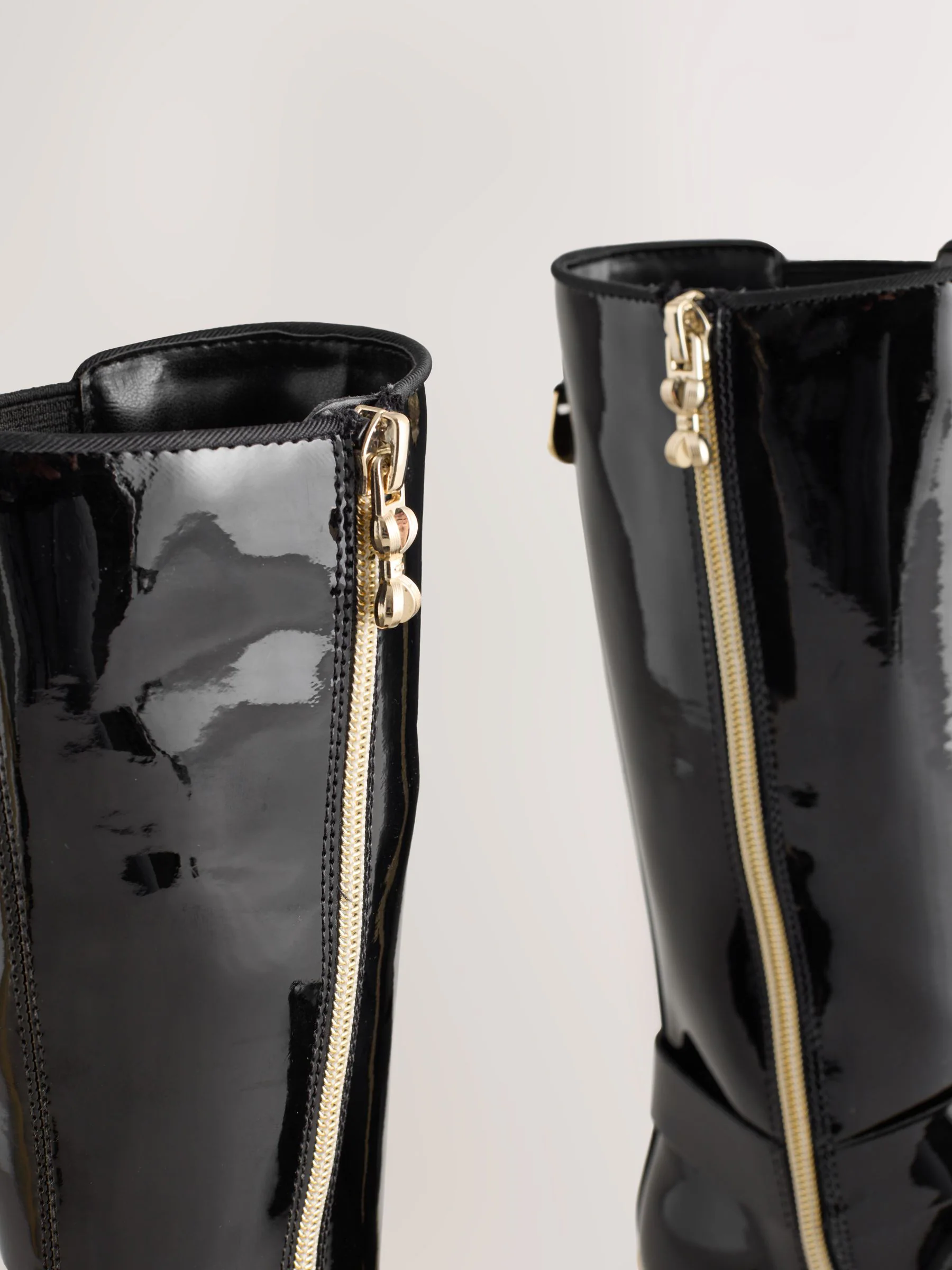 Zwart - Baker by Ted Baker meisjes hoge kniehoge laarzen met strikbedel