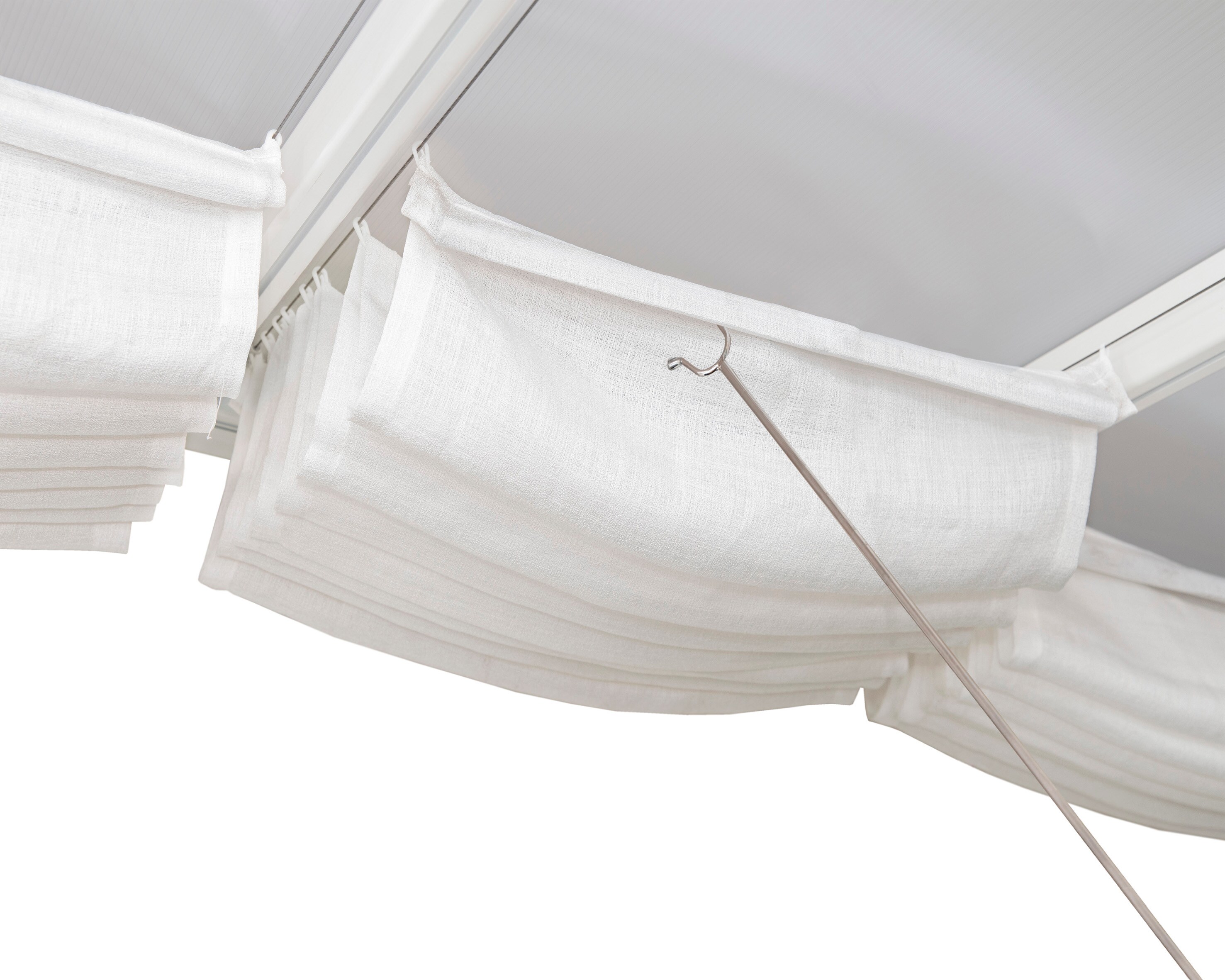 Palram - Canopia | Beschattung, Sonnensegel für 3x6.1 Terrassenüberdachung, weiß