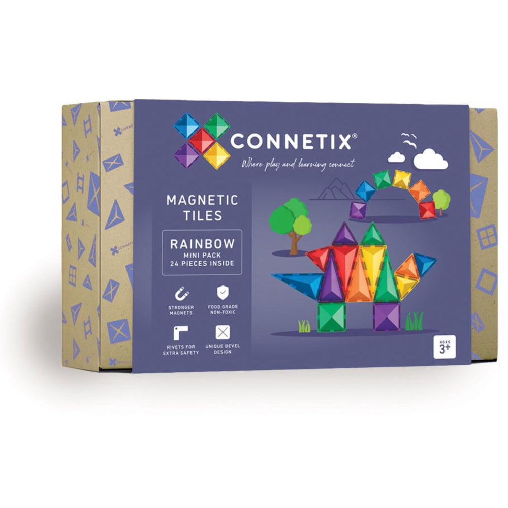 Køb Connetix Rainbow Mini Pak 24 Styks