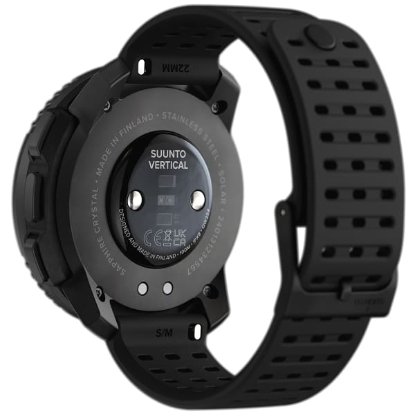 Montre cardio GPS SUUNTO VERTICAL STEEL SOLAR ALL BLACK