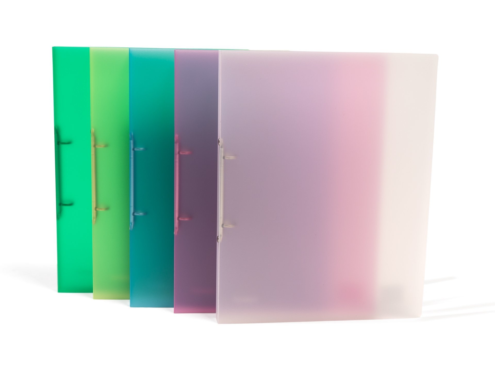 Ringbuch PP, 2 Ringe, transluzent