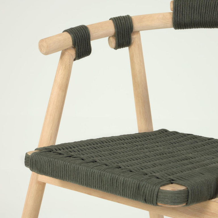 Kave Home Majela stoel groen