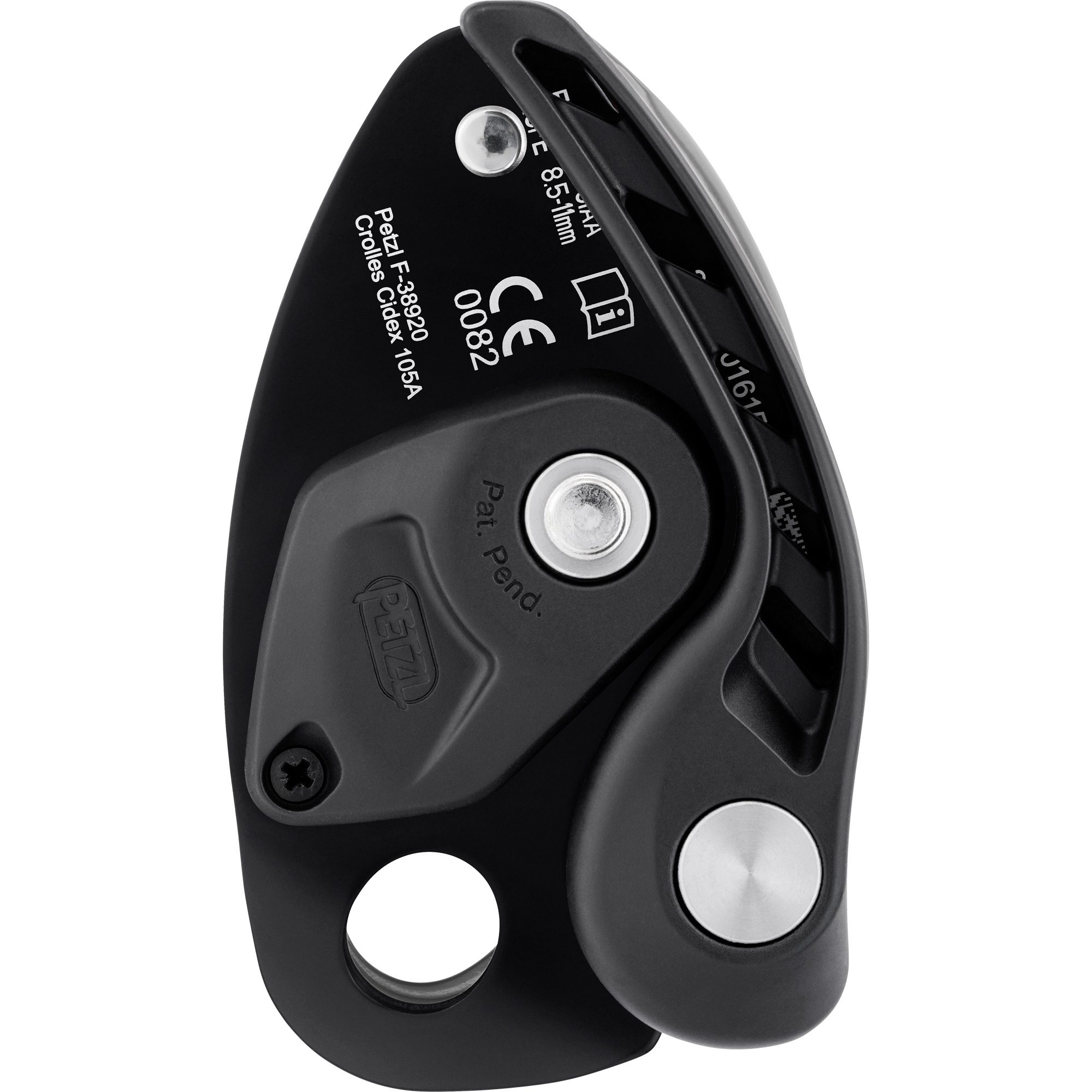 Petzl Neox Sicherungsgerät light grey