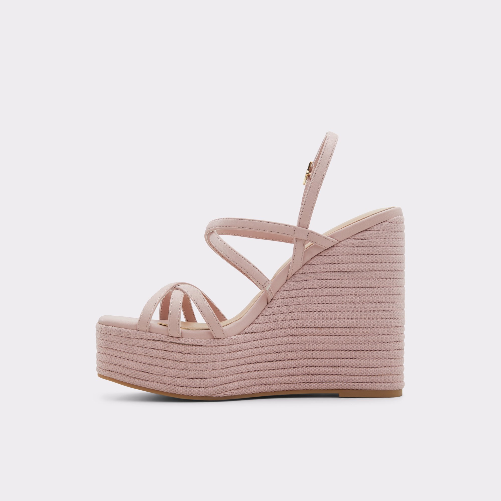 Cheratram Light Pink Women Wedges & Espadrilles