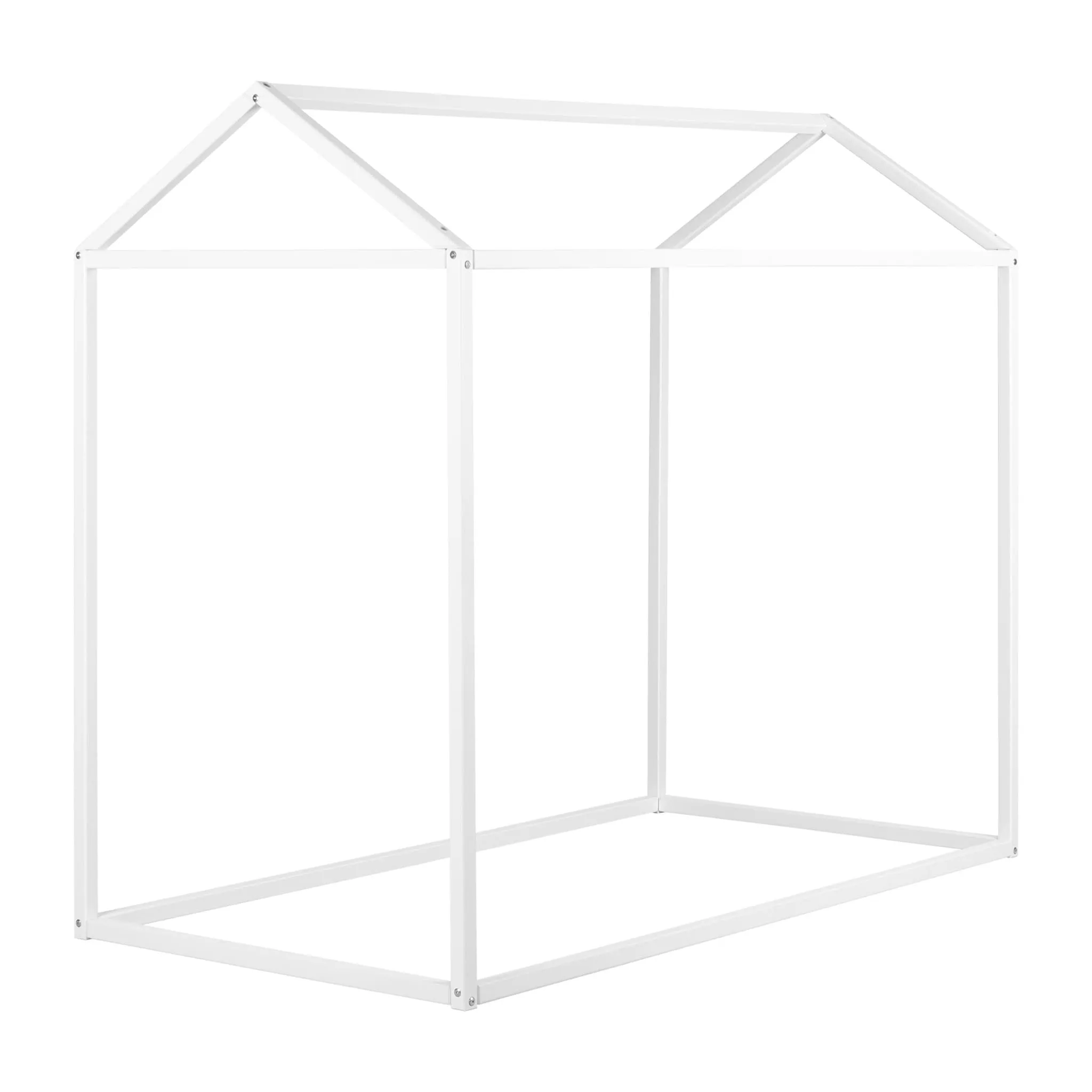 South Shore Lit Maison Lit Simple Sweedi - Blanc
