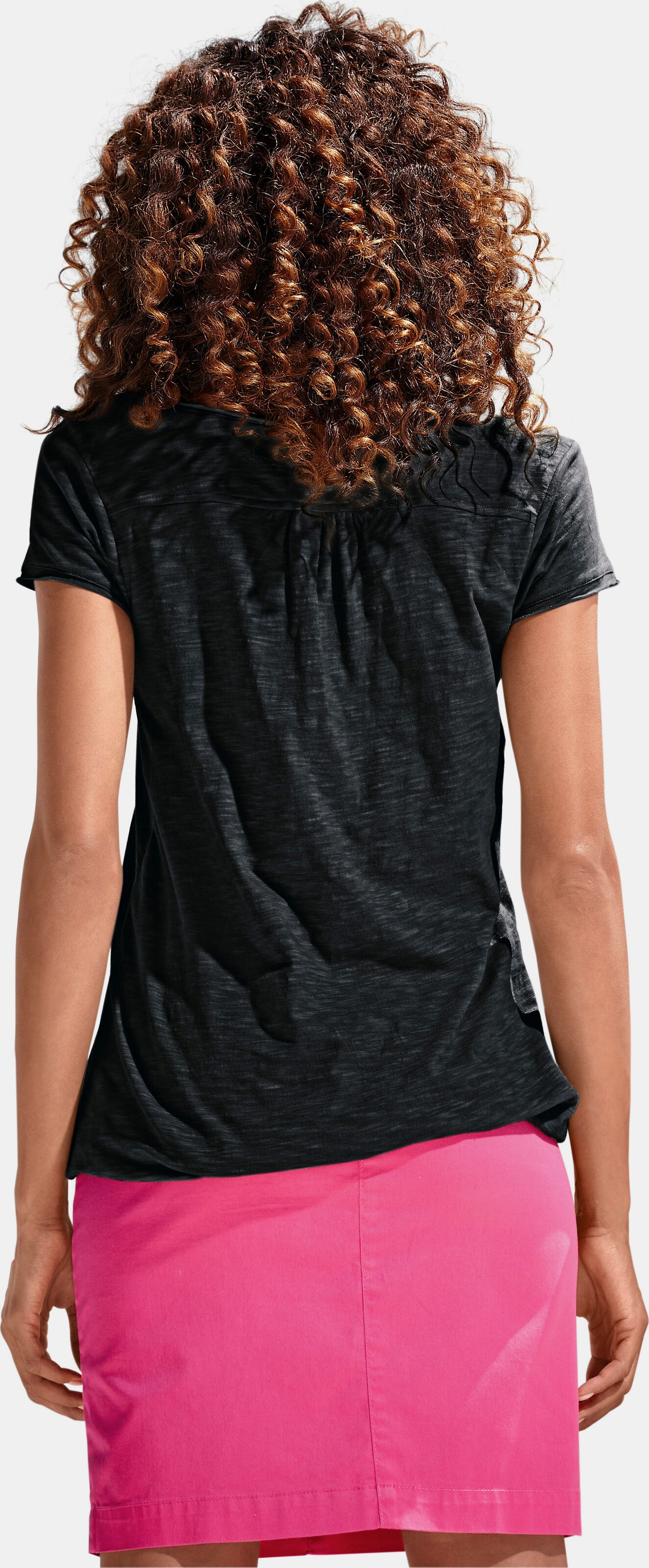 Rundhals-Shirt