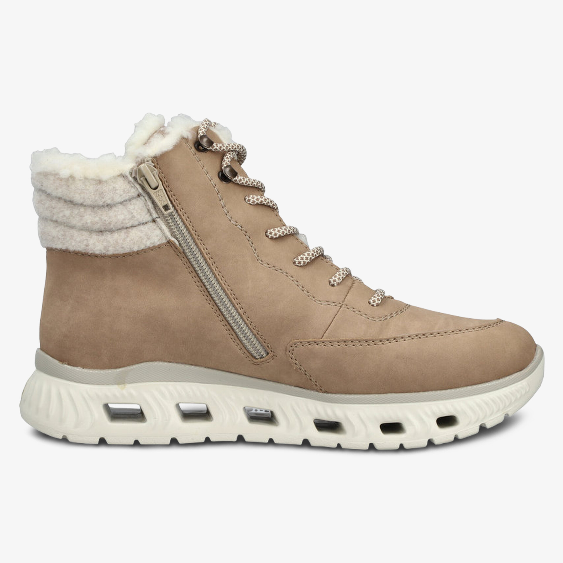 rieker Damen Winter Boots beige