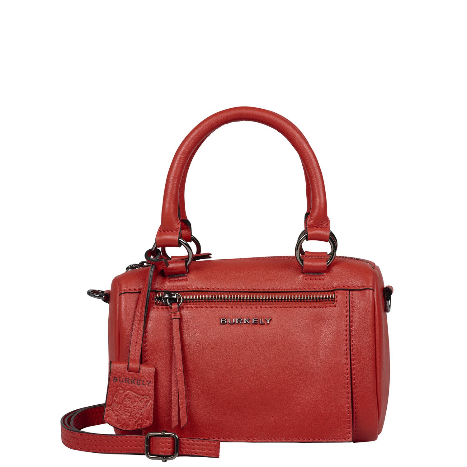 Burkely Rock Ruby Bowler Bag Small red