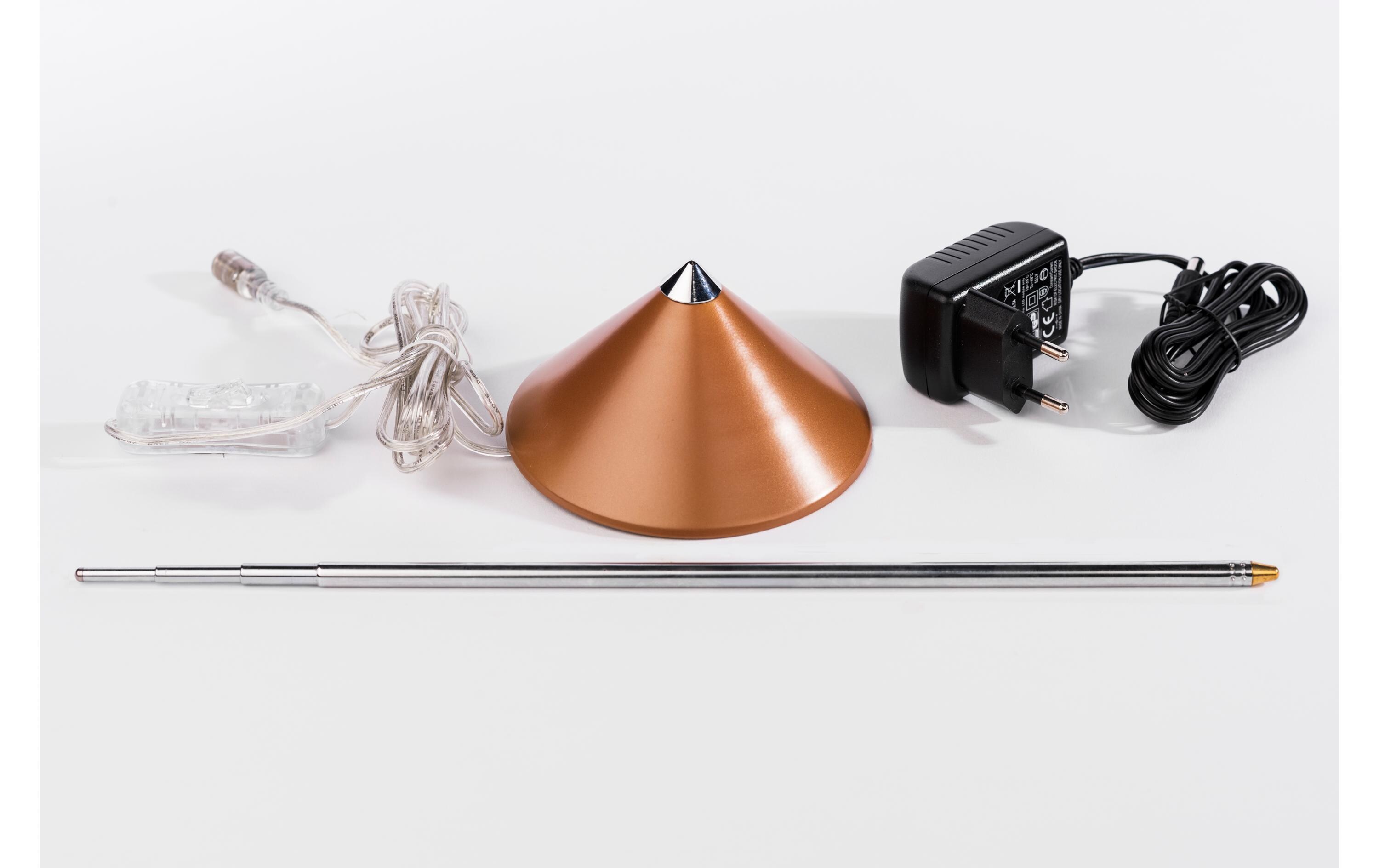 Pflanzenleuchte SunLite 7 W, KupferLED-Pflanzenlampe mit Vollspektrum