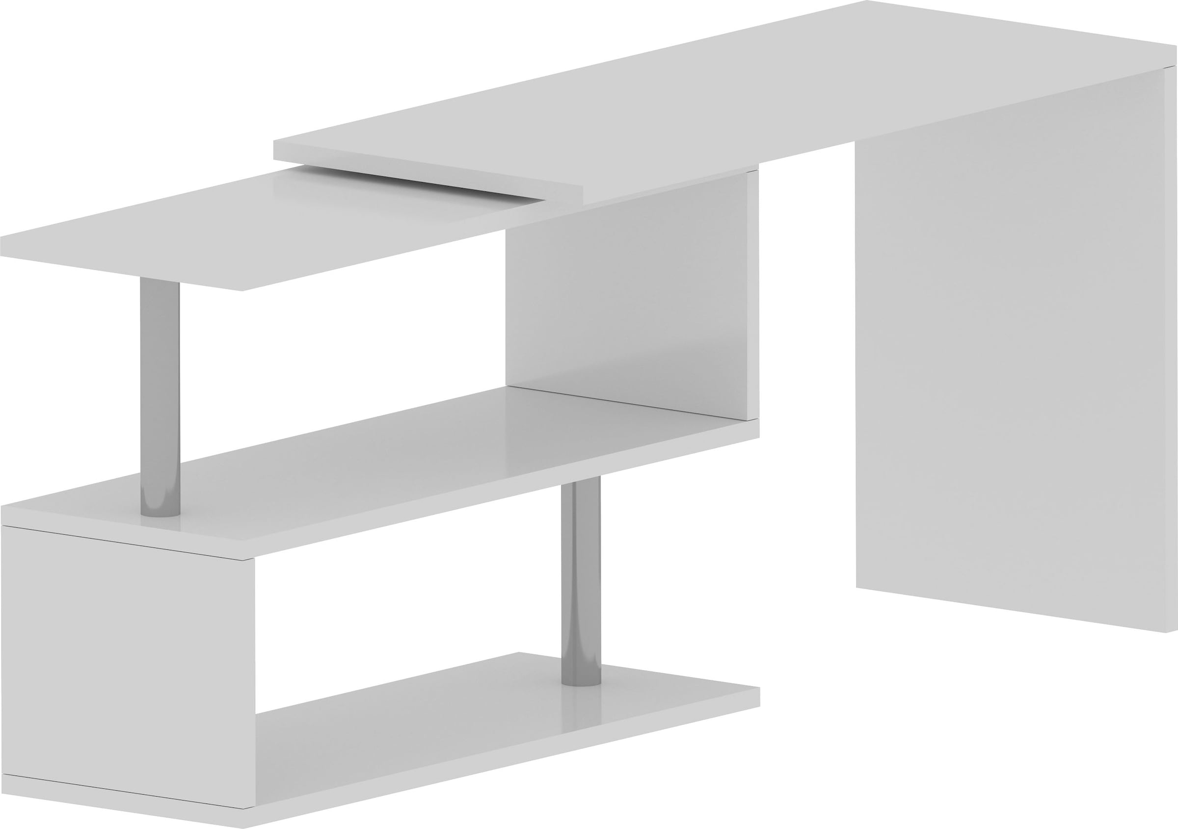 INOSIGN Schreibtisch »Volta, Made in Italy« multifunktional - als Computertisch, Eckschreibtisch oder Sideboard
