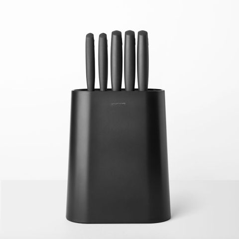 Tasty  Messenblok plus 5 messen - Dark Grey