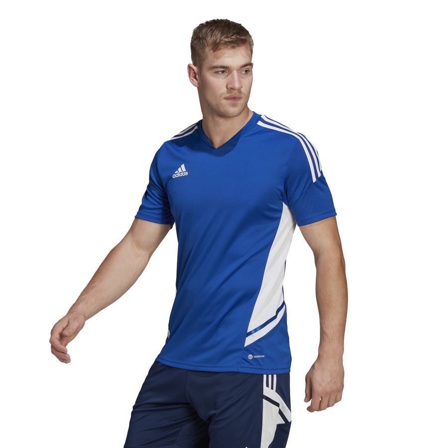 adidas T-shirt d'Entraînement Condivo 22 - Bleu/Blanc