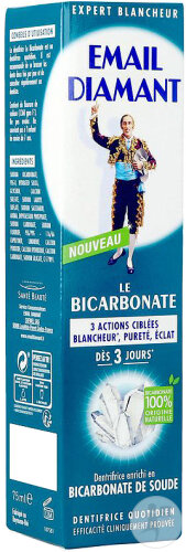 Email Diamant Le Bicarbonate Dentifrice Tube 75ml