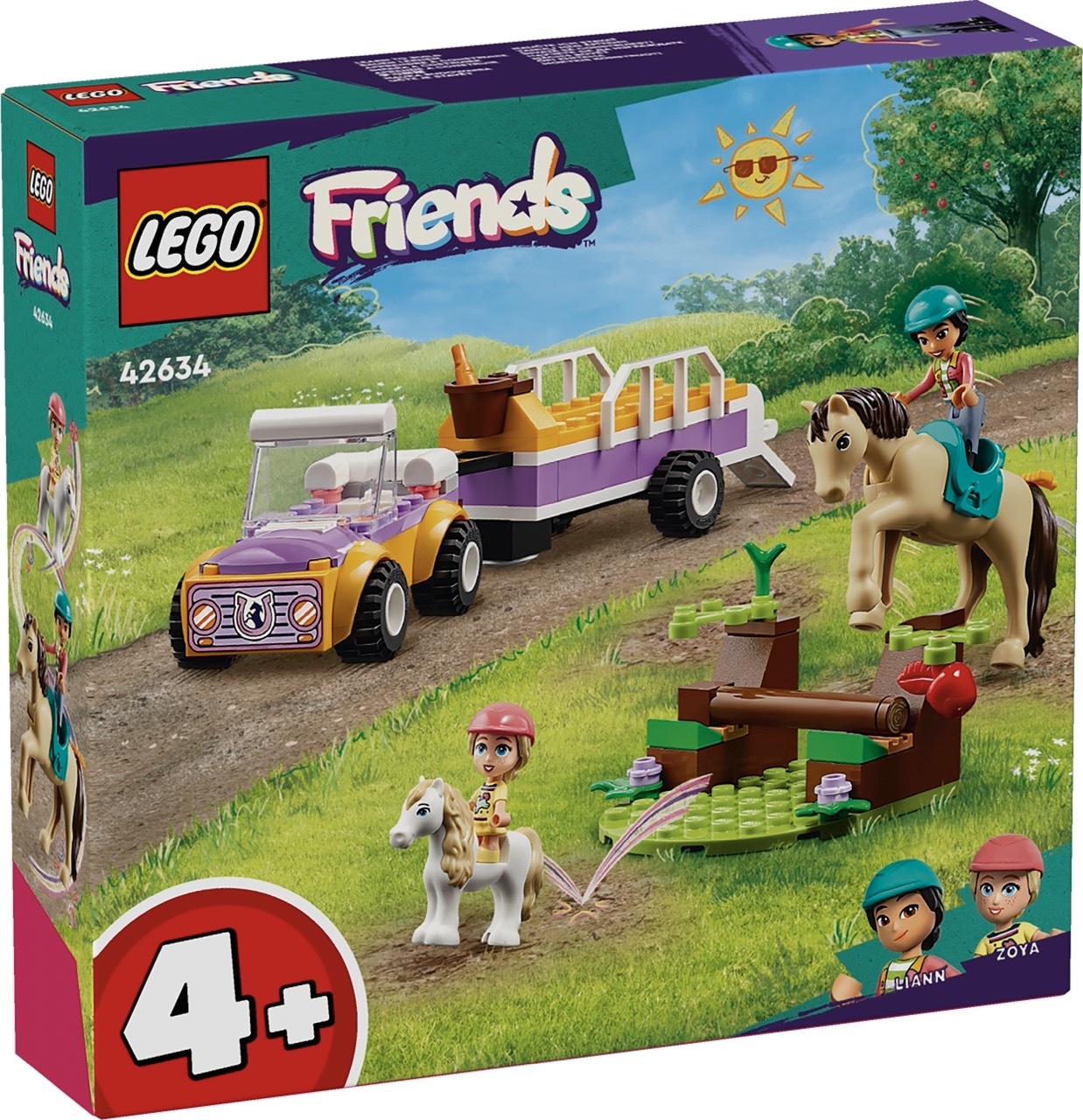 LEGO® Friends 42634 PFERDE- UND PONYANHÄNGER