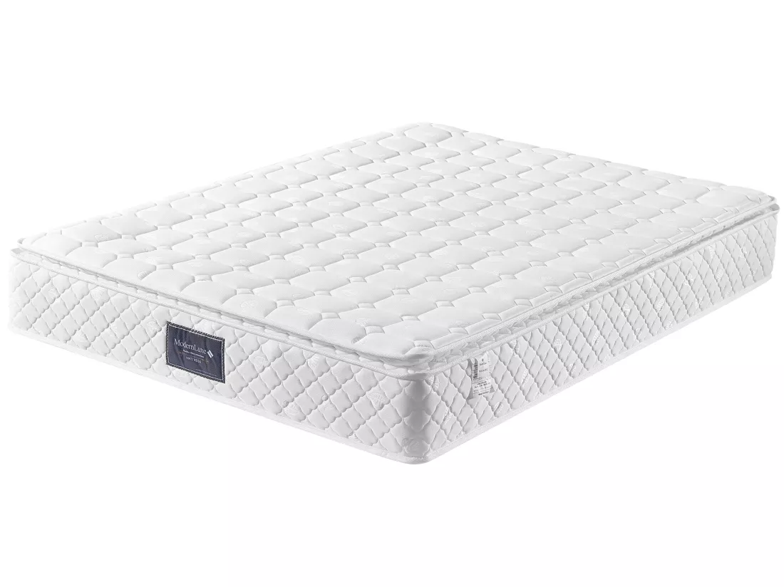 Matelas 160 x 200 cm ressorts ensachés 7 zones et mousse haute résilience ép.25cm - Merax