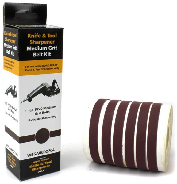 Work Sharp WSKTS slipebånd keramikkoksid (220) 6pk