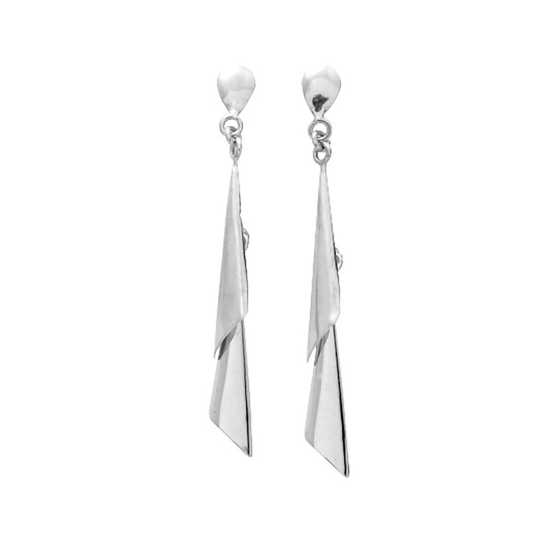 Boucles d'oreilles femme pendantes - Or 18 Carats