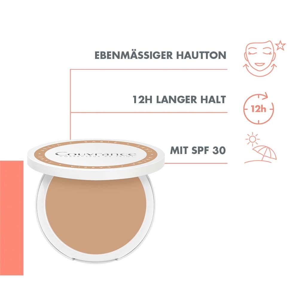 Avène Couvrance Kompakt Creme-Make-up Sand 1.2 mit LSF30
