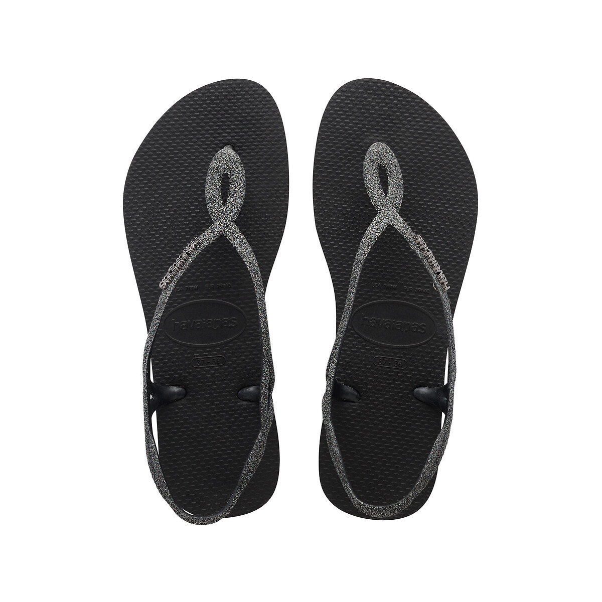 HAVAIANAS<br>Sandálias de borracha com salto baixo