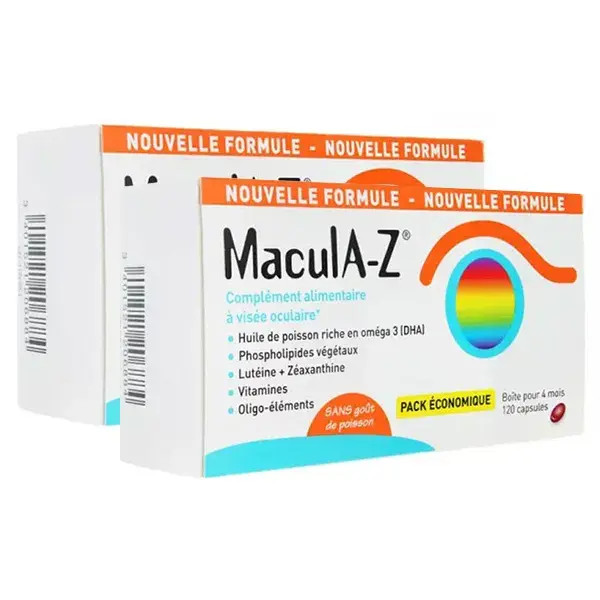 Macula-Z 120 cápsulas x2