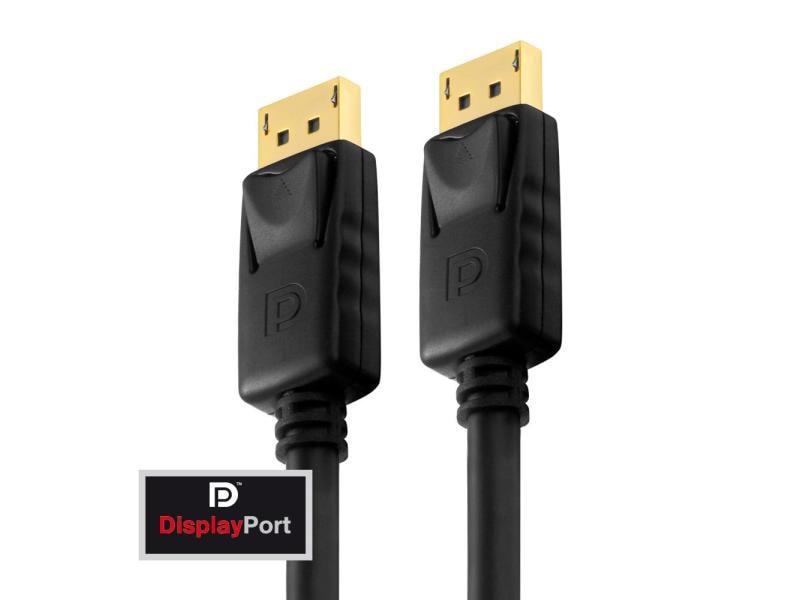 PureLink Kabel DisplayPort - DisplayPort, 5 m Zertifiziertes DisplayPort-Kabel, 5 Meter, schwarz