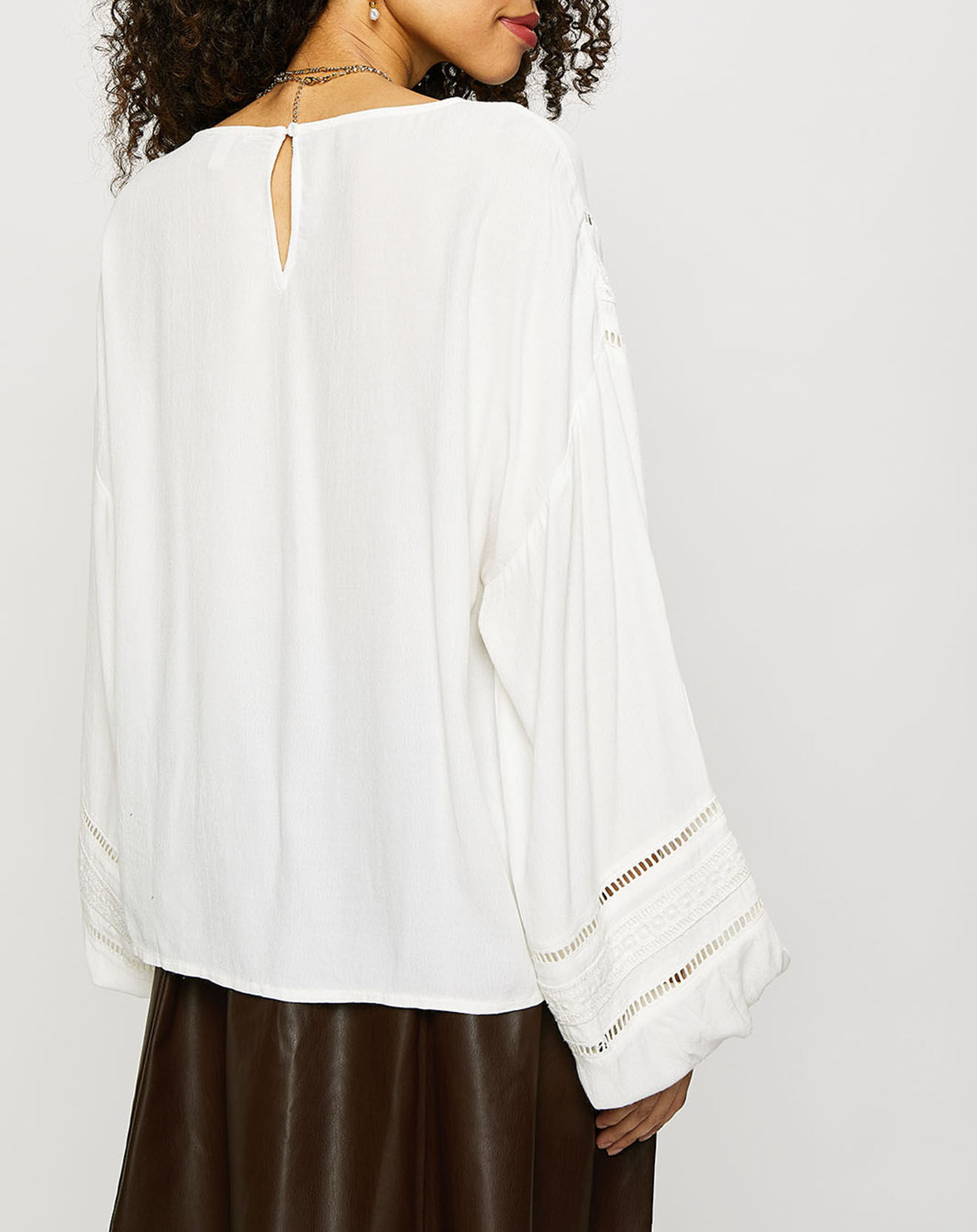 Esprit Blouse ample et fluide collection EDC by Esprit écrue
