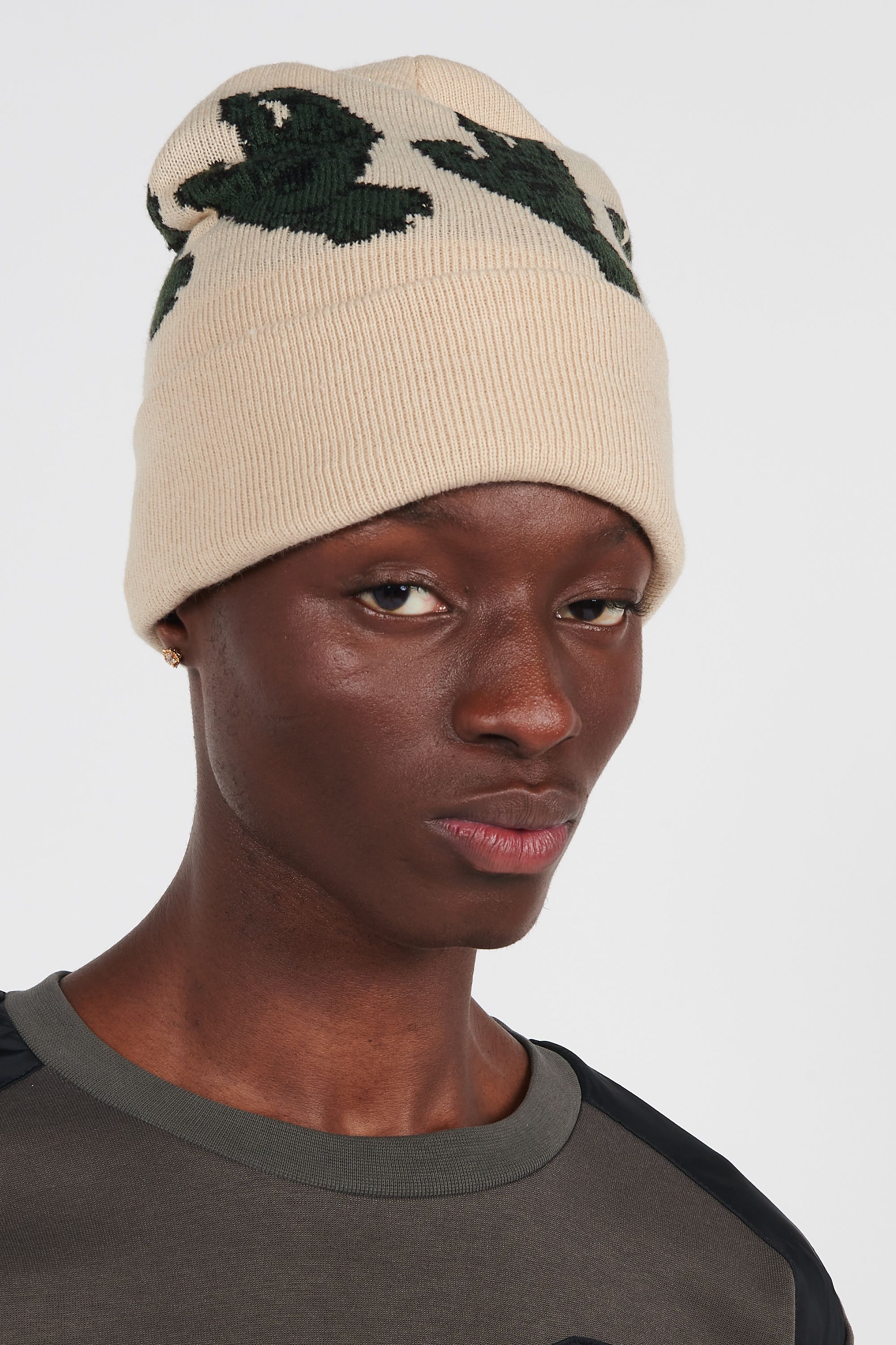SANTA CRUZ Bonnet Screaming Line Up Beanie Beige