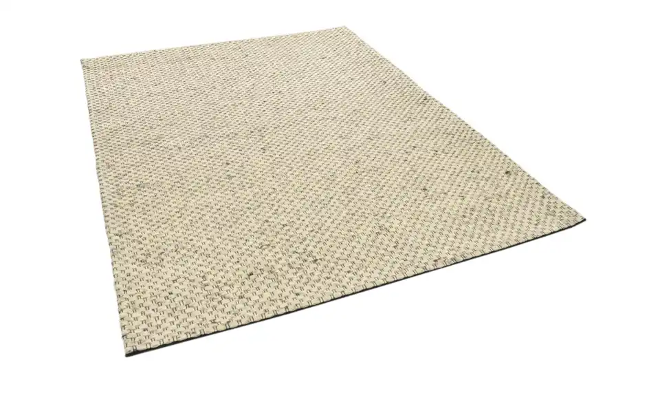 Naturteppich 140x200 cm Creme