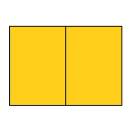 Rössler Coloretti Karten, A6, hd-pl, 225gm², goldgelb, 5 Stück