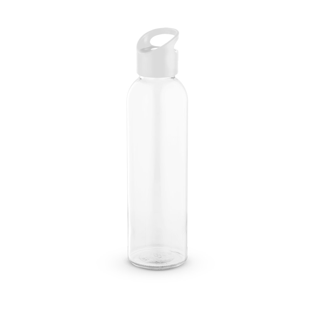 hi!dea 94315 - Bouteille en verre 500mL avec bouchon en PP