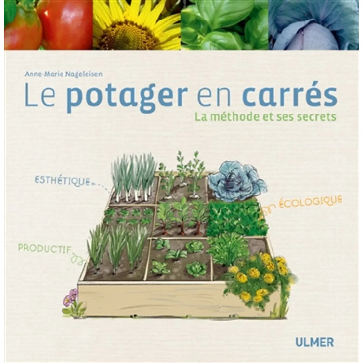 Le potager en carrés : la méthode et ses secrets · Occasion