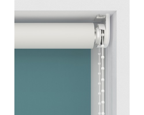 Soluna verduisterend rolgordijn V10, effen petrol, 60x190 cm