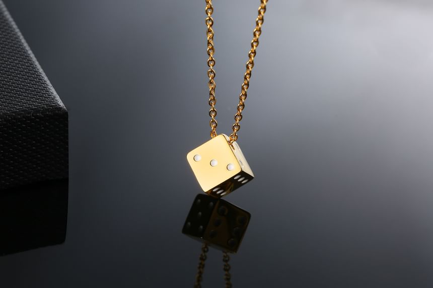 Porstina - Dobbelsteenhangerketting