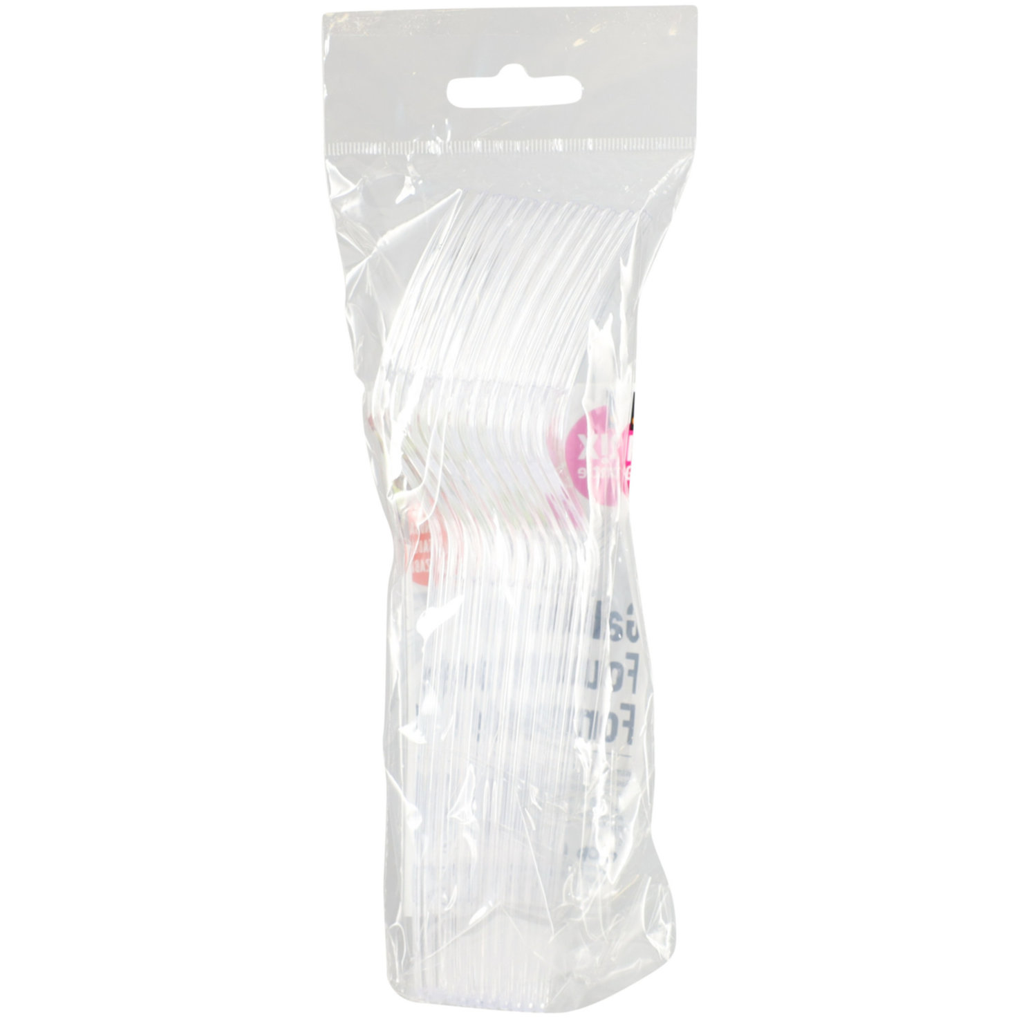 Prix Garantie Gabeln transparent 10 Stück