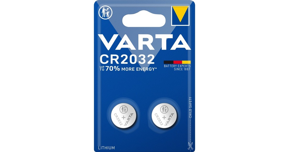 VARTAProfessional CR2032 batterij  (2 stuks)