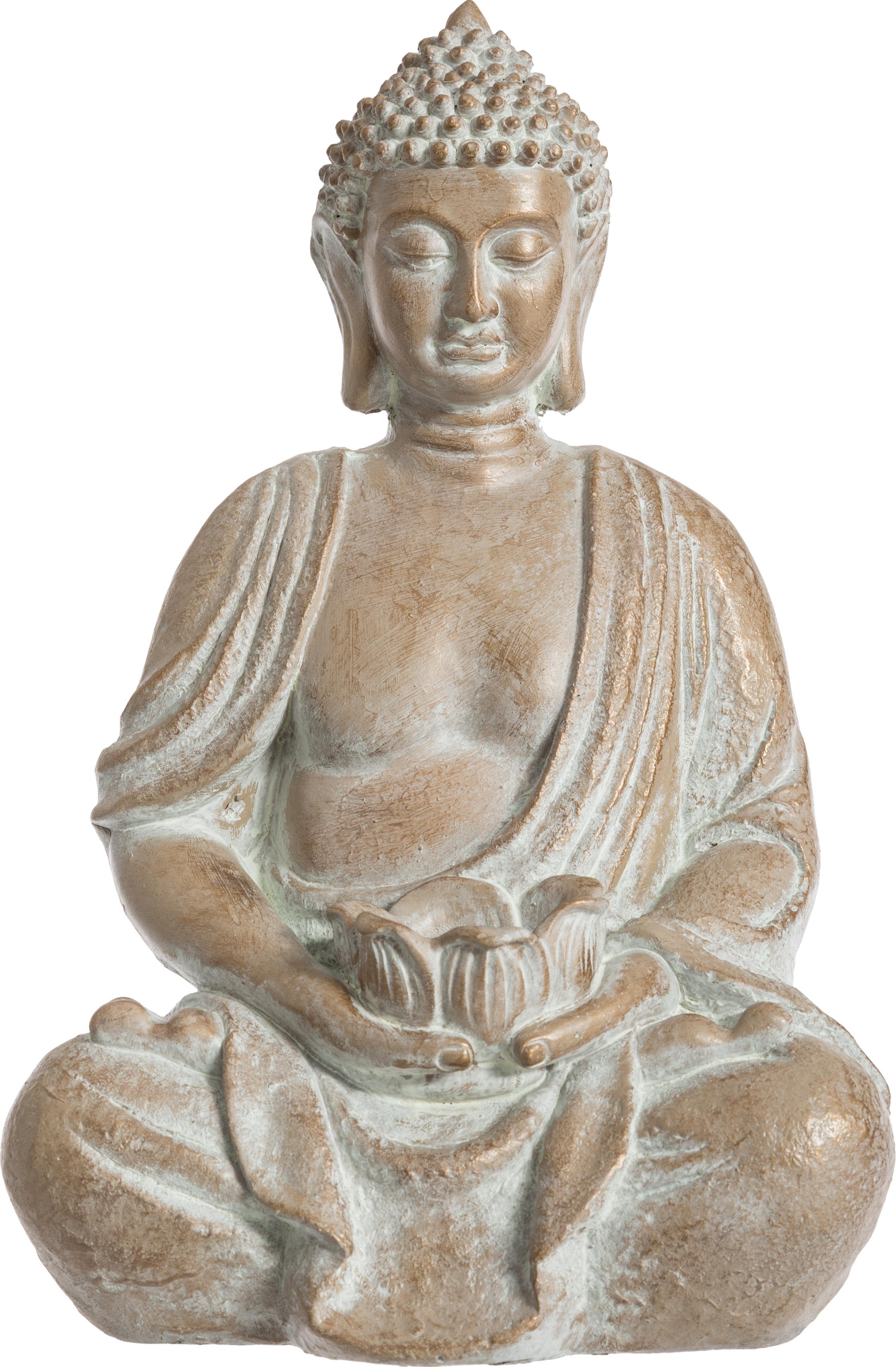 BOUDDHA BLANCHI MAGNESIE H.39CM