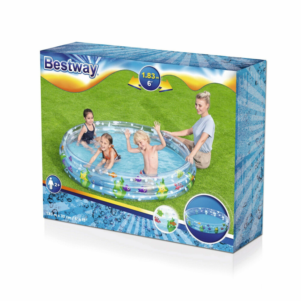 Bestway Kinderbad Rond Deep Dive Play Pool 183 cm