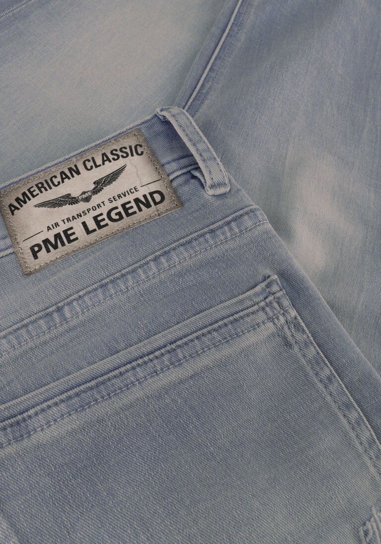 PME LEGEND lichtgrijze pme legend slim fit jeans tailwheel fresh light grey