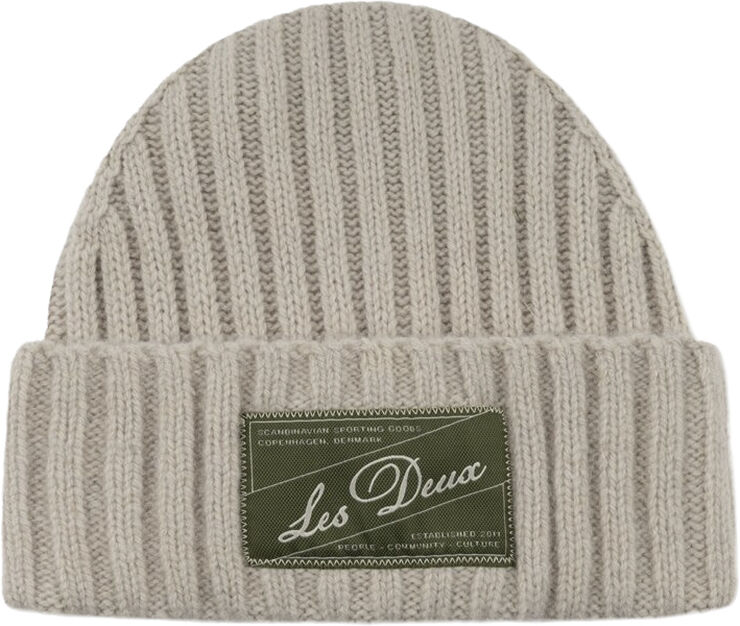 Les Deux Wells Wool Beanie Beige