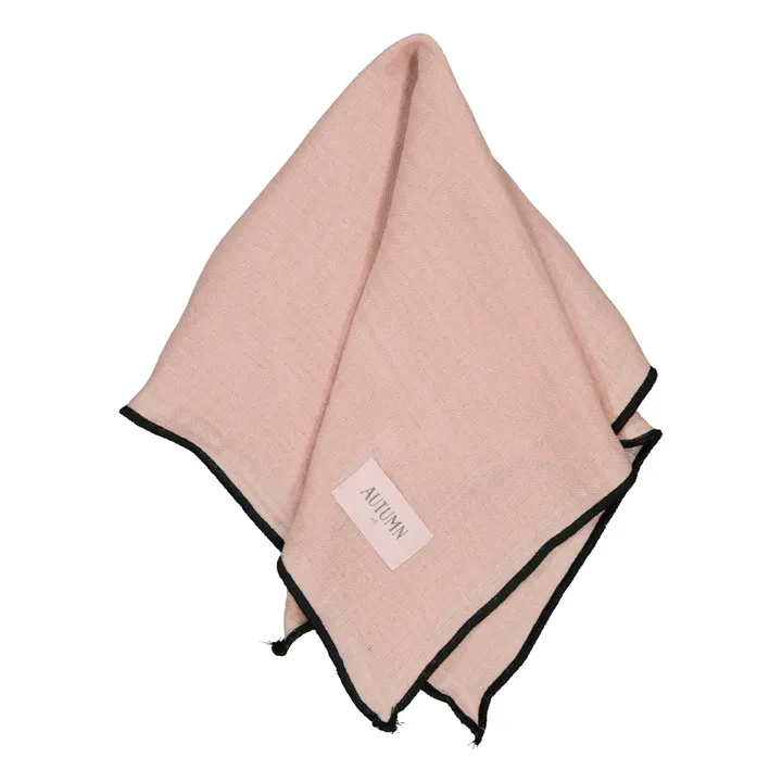 Autumn Serviettes de table Muslin - Set de 2 | Vieux Rose