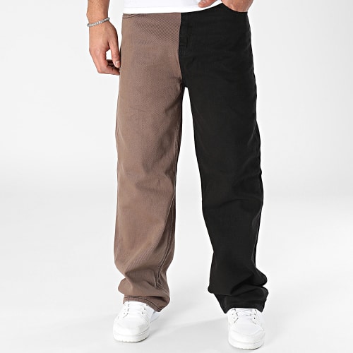 Jean Regular Noir Marron
