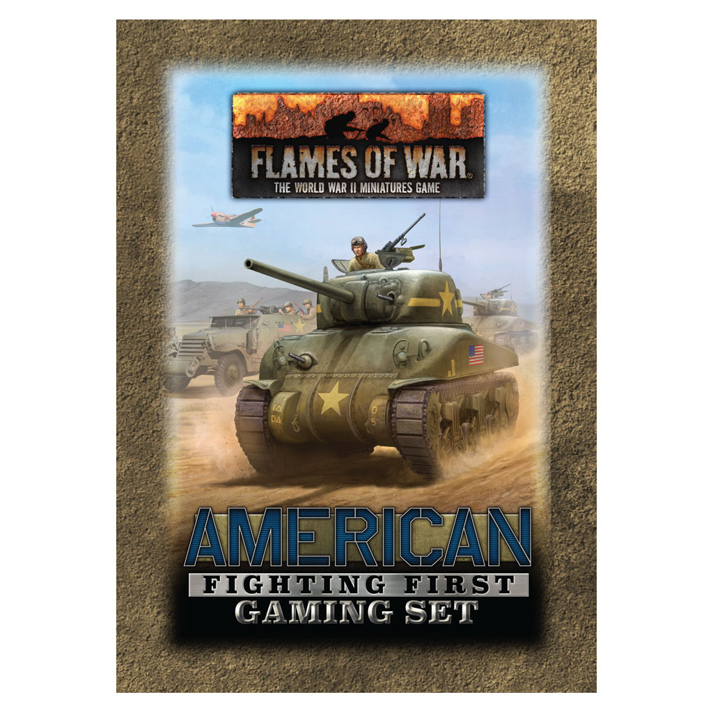 Flames of War - American Fighting First Gaming Set